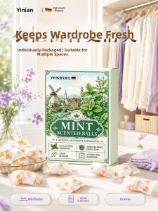 Yinian | Moisture Proof Mold Resistant Odor Removing Insect Repellent Wardrobe Moth Balls