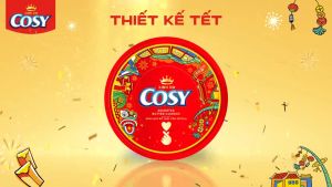 [CÓ TÚI GIẤY] Bánh Quy Cosy Tết Thập Cẩm Bơ Sữa Hộp Thiếc Quà Tết 378G - BÁCH HÓA PHÚC VINH