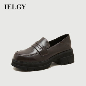 Giày IELGY Mary Jane đế dày phong cách Anh quốc giày lười cổ điển cho nữ