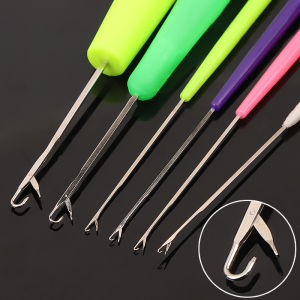 Thêm Mỹ Ba Chiều Kín Lưỡi Dụng Cụ Đan Sợi Kim Cho Áo Len Móc Đặc Biệt Kim Có Lưỡi Móc