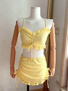 สมาร์ทโปโล 3 ชิ้น ชุดว่ายน้ำ Bikini ผูกคอ เซ็กซี่ Summer Beach 770013