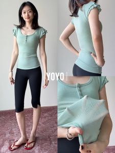 YOYO | Summer Lightweight Short Sleeve Yoga Suit