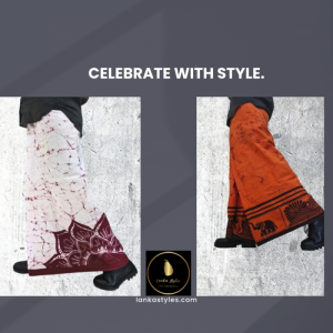 Traditional Batik Sarongs for Men and Women 020 | Lanka Styles