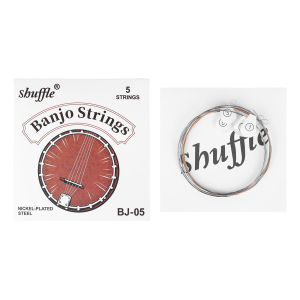 IRIN | Shuffle 5 String Banjo Strings Brass Alloy Rust Resistant Coating Replacement Banjo Instrument Parts Accessories