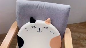 เบาะรองนั่งกลมเมมโมรี่ บรรจุภูมิ เบาะนั่งแมว ประเภทเสื่อทาทามิ K 9 เบาโฟม เบาะเก้าอี้ เบาโฟมใหญ่