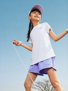 LI-NING KIDS | Quick Dry Short Sleeve T-Shirt Summer Clothing