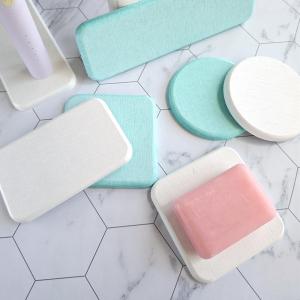 Absorbent Mat Bathrooms Face Washing Table Silicon Dinosaur Soap Mat Toothbrush Cup Pad Japanese Style Irregular Shape  Trend