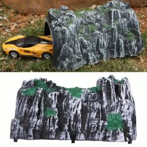 Plastic Rockery Tunnel Track Train Slot 1:87 Scale Model Train Railway Cave Tunnels Sand Table Model Railway Accessories