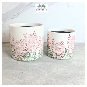 The Leaferie Lumelle plant pots. flowerpot . flowerpots . flower pot . planter Ceramic