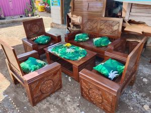 Kursi Tamu Jati Minimalis ukiran / kursi tamu murah / kursi sofa / kursi ukiran / kursi tamu jati Jepara
