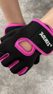 GĂNG TAY HỞ LƯNG CHỐNG TRƯỢT CHUYÊN GYM TẬP THỂ THAO AOLIKES 1678