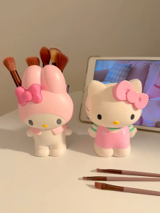 🌸HŨ ĐỰNG CẮM BÚT CỌ VĂN PHÒNG PHẨM KITTY MELODY