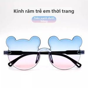 KUWUBIANJING | Kính Râm Bảo Vệ UV Thay Đổi Tần Xuất Cho Trẻ Em