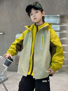 BOBOELEPHANT | 3-in-1 Detachable Boys Hiking Jacket