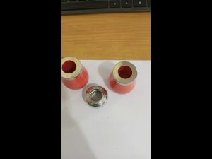 Bandul Keramik Polos Orange 3/4 inch aksesoris stainless steel