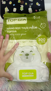 Túi Bọc Thực Phẩm Treo Tường TOPGIA – Chất Liệu PE An Toàn Chun Siêu Dai Đàn Hồi Cao
