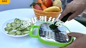 Parutan Menara Segi Kentang Mustofa Kelapa Side Box Grater Stainless Serbaguna Pengiris Sayur Buah