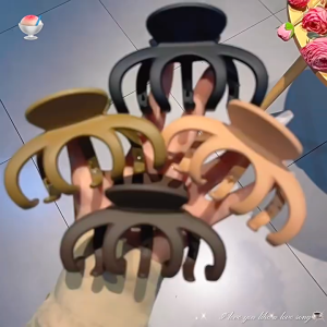 Jepit Rambut Wanita Women Hair Claw Classic Doff Jepitan Jedai Premium Gaya Korea