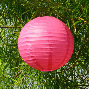 Circular Chinese Paper Lantern Handmade Folding Wedding Decoration Party Mall Event Decoration Lantern 4/6/8/10/12/14/16 Inches