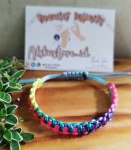 Bracelet Rainbow 2 | Bracelet Cantik | Gelang Serut