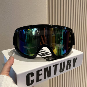 Couples Large Frame Snow Skiing Glasses Outdoor Cycling Mountain Climbing Windproof Sandproof Colorful Eye Protection Sunglasses