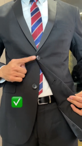 Amelstore Setelan Jas Dan Celana Hitam List putih Jas wisuda Jas nikah Jas Formal