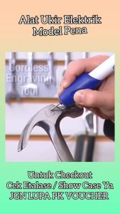 Pen Alat Grafir / Alat Ukir Elektrik Engrave it Pen Pengukir Stainlees Kayu Perhiasan Dll