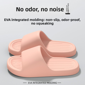 MONLEYTA | 2025 New Couple Home Slippers Womens Outdoor Wearable Anti Slip Deodorant Bathroom Shower Mens Flip Flops EVA Material