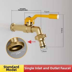 SHENGXUE | Freezing-resistant Heavy-duty Outdoor Water Tap