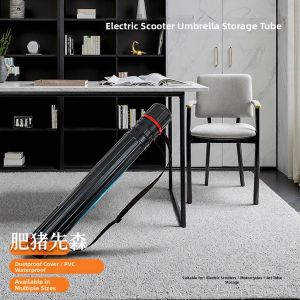 Umbrella Storage Tube for Electric Scooter and Motorcycle with Lid