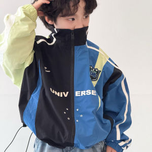 Boys And Girls Cotton-Padded Jacket Warm Outdoor Coat Childrens Fashion Autumn Winter Clothes Zipper Closure Casual Style