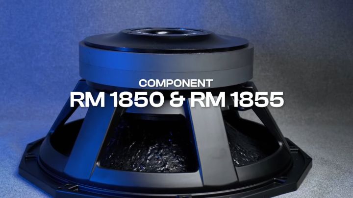 Speaker Komponen 18 Inch ZETAPRO RM1850 | RM 1850 Double Magnet 3000W Spiker 18 Inch RM-1850 Original