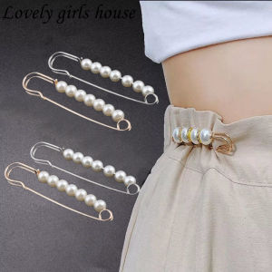 【♡Lovely girls house♡】Shrink Pants Waist Pins Fixed Clothes Anti-Glare Brooch Womens Tightened Buckle Circumference Changed To Small Artifact