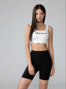 Supportive Yoga Bra Back Inner Black Label