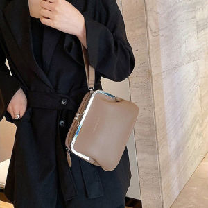 กระเป๋างานราตรีวินเทจสำหรับแฟชั่นสำหรับผู้หญิงกระเป๋าคลัทช์ใช้ประจำวันสะพายพาดลำตัวหนัง PU กระเป๋าสะพายไหล่ผู้หญิงกระเป๋ากระเป๋าถือแบบมีซิปกระเป๋าถุงหลัก