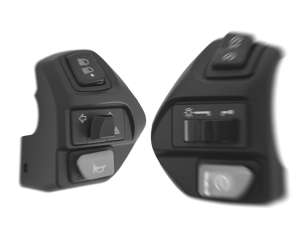 Domino Handle Switch Dengan Bahaya Light Switch Untuk Aerox / MIO Kiri + Kanan 1pair