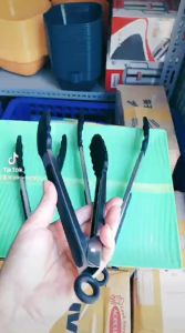 Kẹp gắp silicone - kẹp gắp bánh - thức ăn ( giao màu ngẫu nhiên)