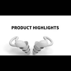 3 Layer Ear Plugs For Sleeping Noise Cancelling Hearing Protection Soft Silicone Reusable Ear Plugs for SleepingSwimming