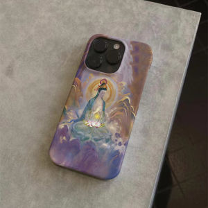 เคสโทรศัพท์มือถือแบบสองในหนึ่งพร้อมรูปพระอุปสมบทพญานาคสไตล์จีนใหม่สำหรับ iPhone 15 Apple 16 pro 14 plus 13 pro Max 12