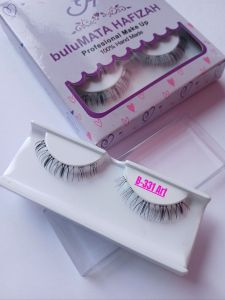 Bulu Mata Bawah Hafizah B-331 Art isi 1 Pasang ECER Satuan Gratis Tutup Mika Lower Lashes
