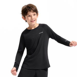 moodytiger | Autumn/Winter Outdoor Moisture-wicking Comfortable Childrens Long-sleeve T-shirt