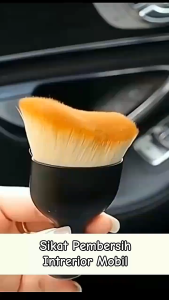 Sikat Pembersih Interior Mobil Kuas Nilon Halus Gagang Alat Pembersih Debu Celah Brush Mini Nylon