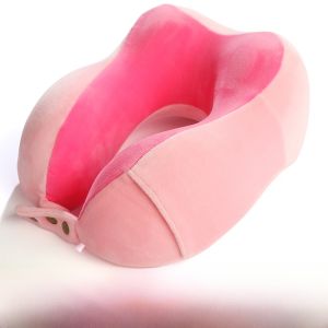 Memory Foam U-Shaped Neck Support Pillow Travel Office Nap Portable Adult Student Headrest Ergonomic Cervical Pillow