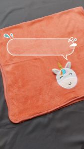 Handuk Bayi Halus Motif Animal Microfiber Ukuran 50x100 cm HB-04