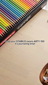 ดินสอสี STABILO รุ่นSwans Arty F/L 100 สี