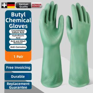 Hydrofluoric Acid Resistant Anti-Corrosion Nitrile Chemical Protective Gloves