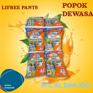 POPOK CELANA DEWASA LIFREE UK L ISI 10PCS