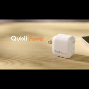 Qubii Power - Fast Charger & Backup Device - Auto Backup Photos Videos Contacts - USB-C AuraSpace