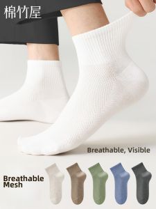 B&C.Room | Mens Summer Thin Breathable Antibacterial Odor-Resistant Socks