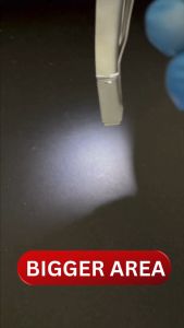 McCoy flexible tip laryngoscope blade fiber optic green coded cold light sold by piece not in set